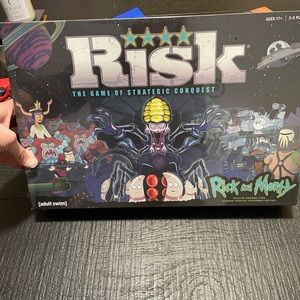 Rick and Morty Risk board game. NWT